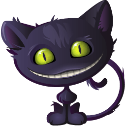 Cheshire Cat Sticker