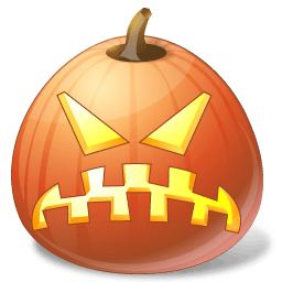 Pumpkin Angry Sticker