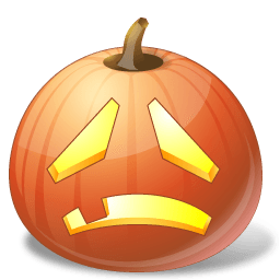 Pumpkin Sad Sticker