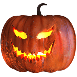 Pumpkin Evil Sticker