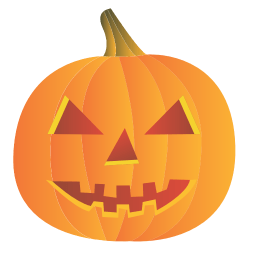 Friendly Pumpkin Sticker