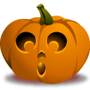 Pumpkin Gasp Sticker