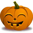 Pumpkin Grin Sticker