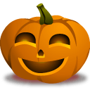 Pumpkin Happy Sticker