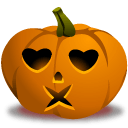 Pumpkin Kiss Sticker