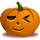 Pumpkin Wink Sticker