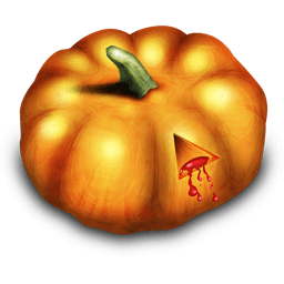 Bloody Pumpkin Sticker