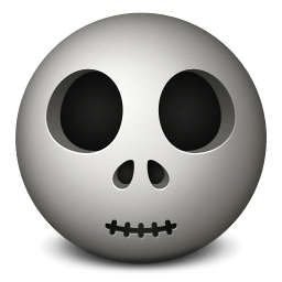 Skull Sticker