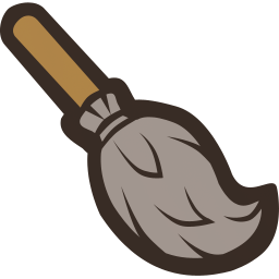 Broom Sticker