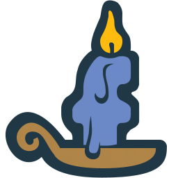 Candle Sticker