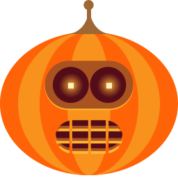 Pumpkin Bander Sticker