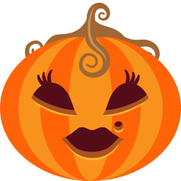 Pumpkin Lady Sticker