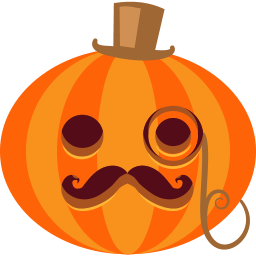 Pumpkin Posh Sticker