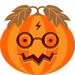 Pumpkin Potter Sticker