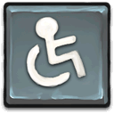 Handicap Sign Sticker