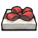 Gift Red Bow Sticker