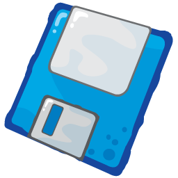 Floppy Sticker