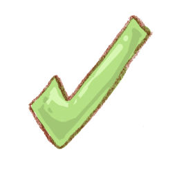 Finished Checkmark Sticker