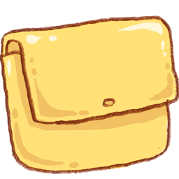 Yellow Folder Sticker