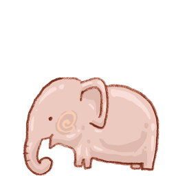 Elephant Sticker