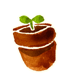 Flower Pot 1 Sticker