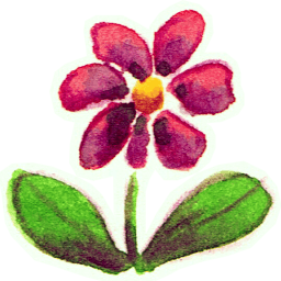 Flower Sticker