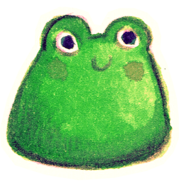 Froggy Sticker