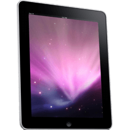 Ipad Side Space Background Sticker