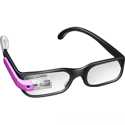 Girl Google Glasses Sticker