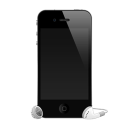 Iphone 4g Headphones Sticker