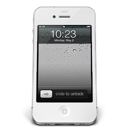 Iphone White Ios Sticker