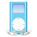 Ipod Mini Blue Sticker