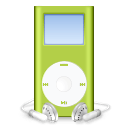 Ipod Mini Green Sticker