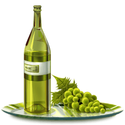 Grape Wine Sticker