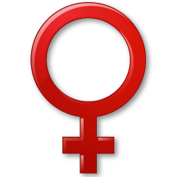 Sex Female Symbol Sticker