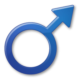 Sex Male Symbol Sticker