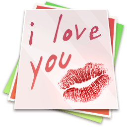 I Love You Stickers