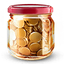 Money Jar Sticker