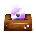 Wood Itunes Sticker