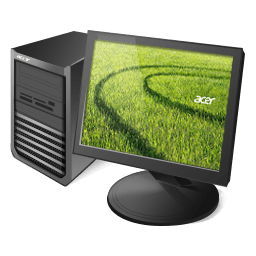 Desktop Acer Sticker