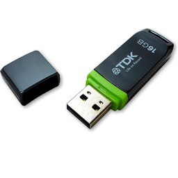 Pen Drive Tdk Tf10 Black Sticker