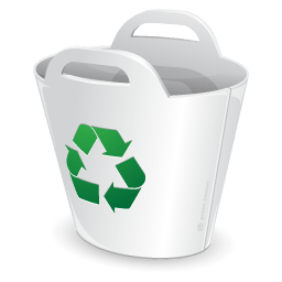 Recycler Bin Sticker