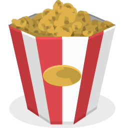 Popcorn Sticker