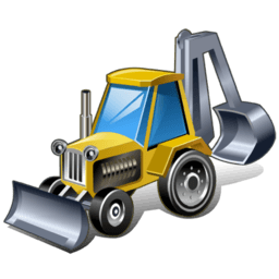 Bulldozer Sticker