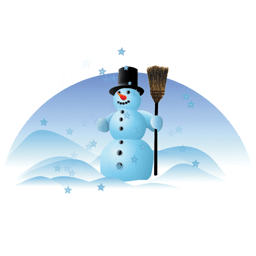 Snowman Sticker
