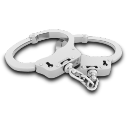 Hand Cuffs Sticker