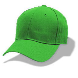 Hat Baseball Green Sticker