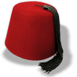 Hat Fez Sticker