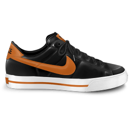 Nike Classic Shoe Orange Sticker