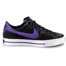 Nike Classic Shoe Purple Sticker